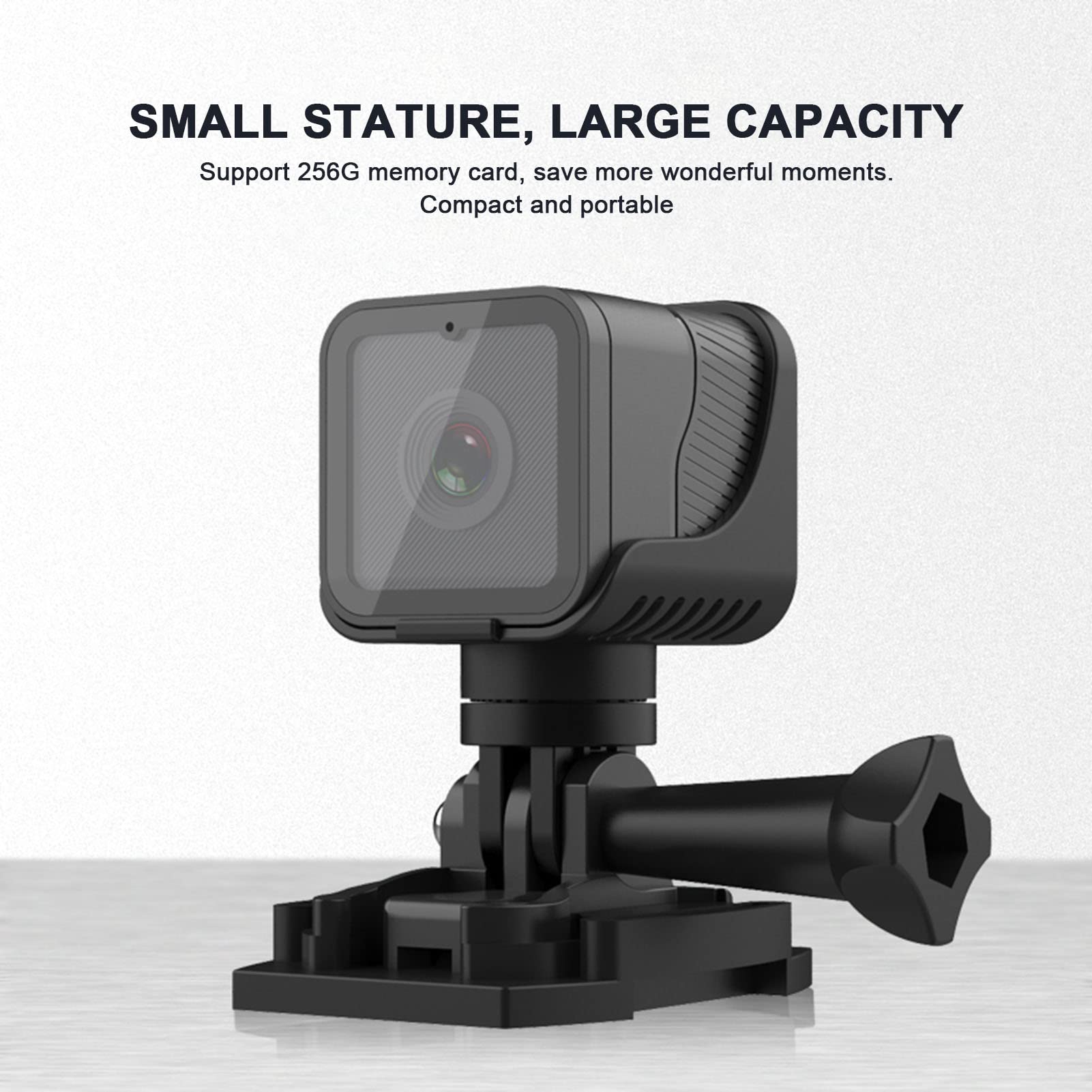 Foto 6 | Cámara De Acción Ashata Wifi 1080p Hd Con Micrófono De 256 Gb - Venta Internacional.