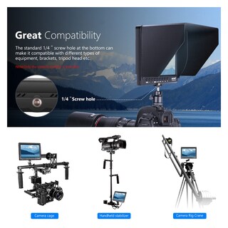 Foto 6 | Monitor De Campo Con Cámara Neewer F100 De 7 Pulgadas Hd 1280x800 Hdmi - Venta Internacional.