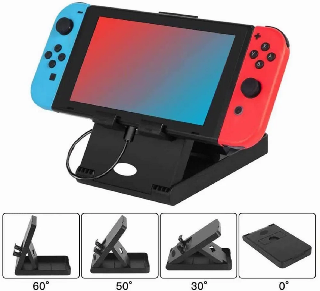 Foto 3 pulgar | Kit de Accesorios con Estuche para Nintendo Switch Malubero Multicolor 16 en 1