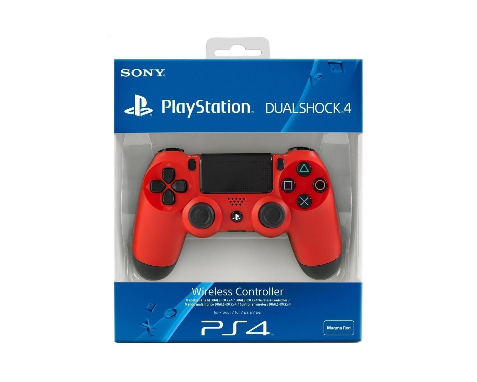 Foto 2 | Control Inalámbrico Sony Rojo Dualshock 4 para Ps4