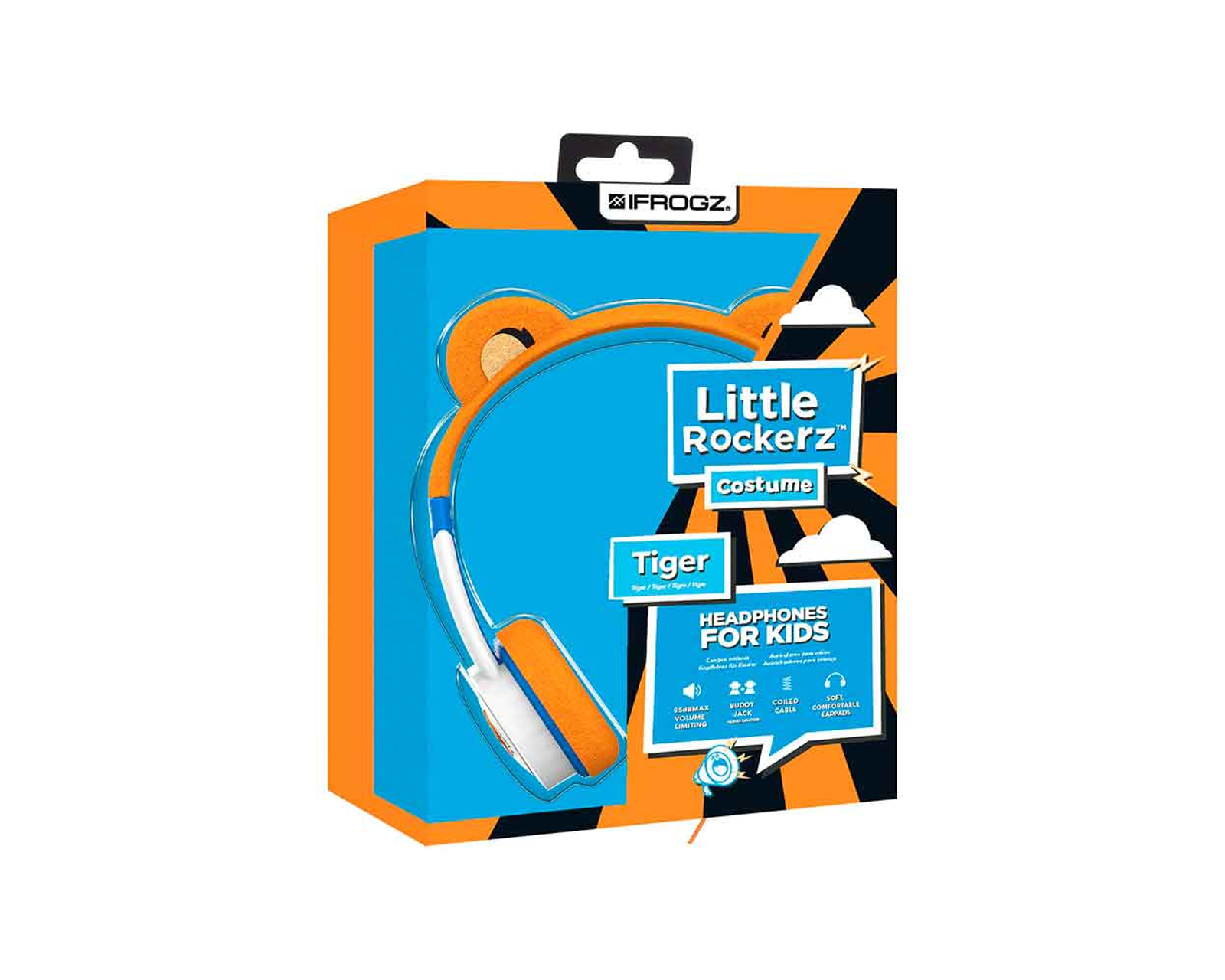 Foto 2 | Auriculares Ifrogz de Tigre para Niños Little Rockerz