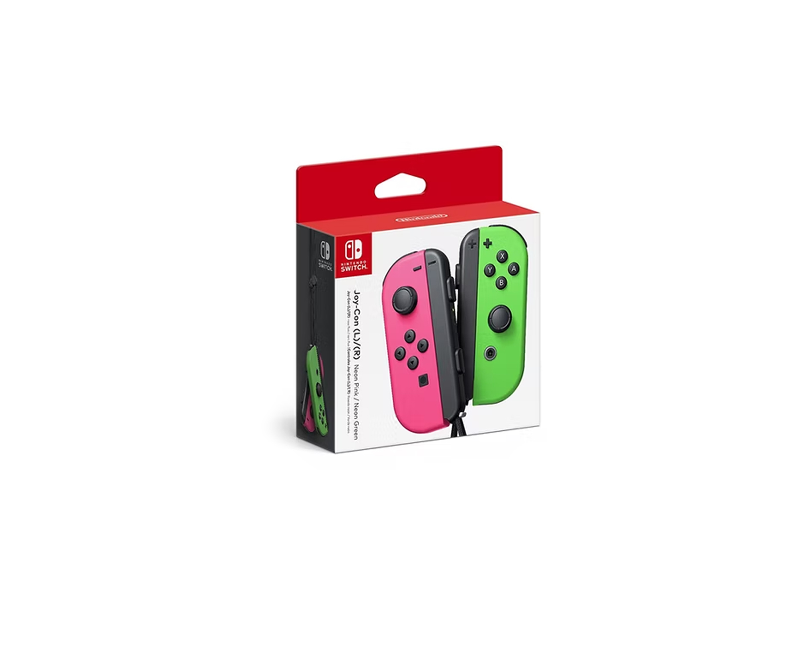 Foto 3 pulgar | Controles Nintendo Switch Joy Con L Y R Neon verde y rosa