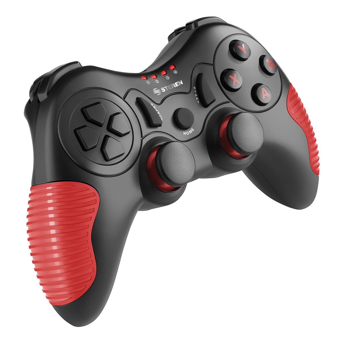 Foto 2 pulgar | Control USB / Bluetooth para Videojuegos Steren COM-016 color Negro Compatible con PC/PS3/Smartphone