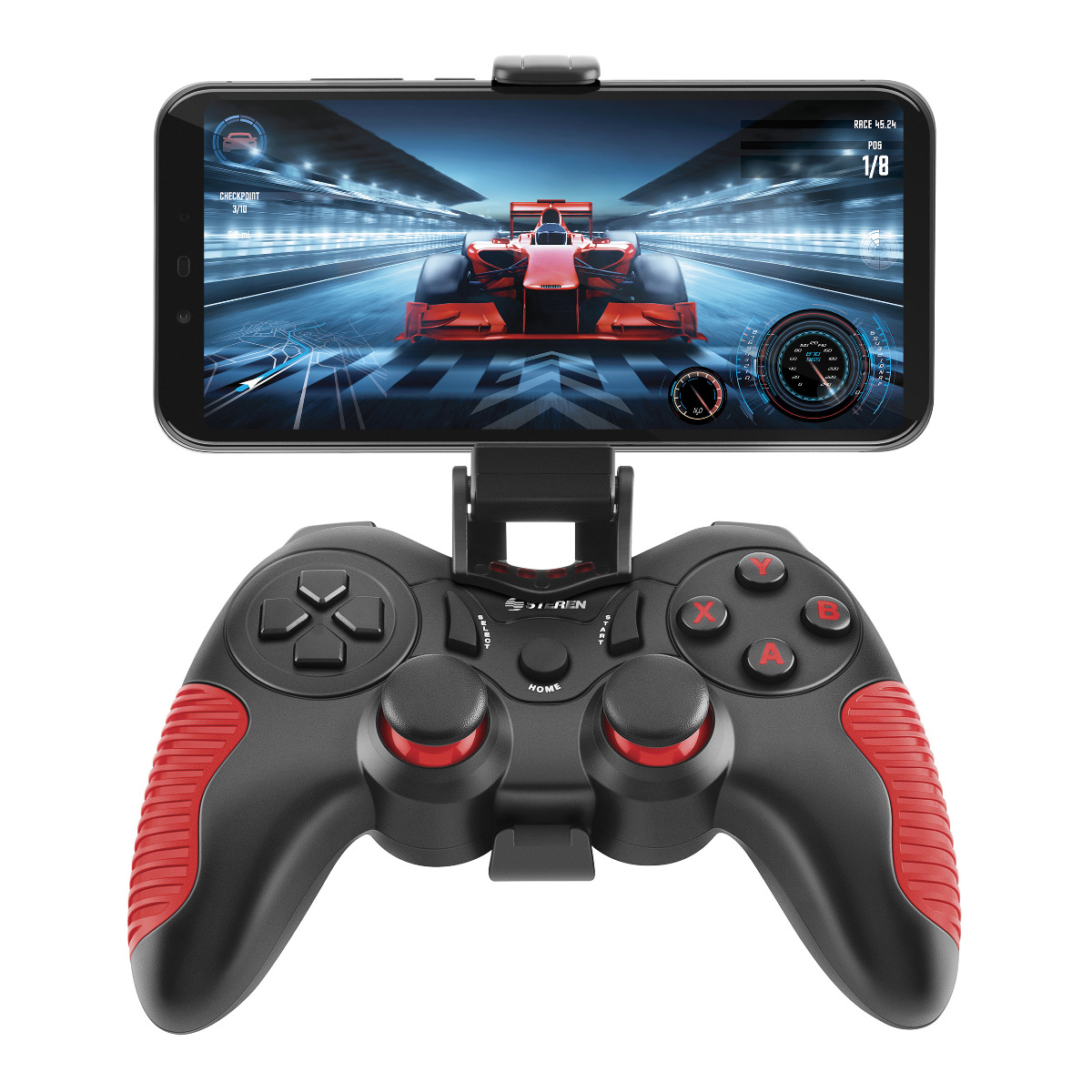 Foto 3 pulgar | Control USB / Bluetooth para Videojuegos Steren COM-016 color Negro Compatible con PC/PS3/Smartphone