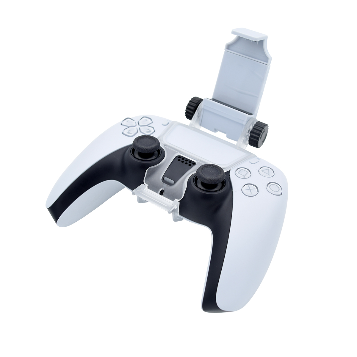 Soporte Clip para Celular y Control PS5 Virtual Zone VZ-PS5-SCC Blanco