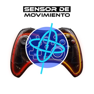 Foto 6 | Control Inalámbrico Virtual Zone RGB Compatible con PS5/ PS4/ PS3/ iPhone/ Nintendo Switch/ Android/ PC
