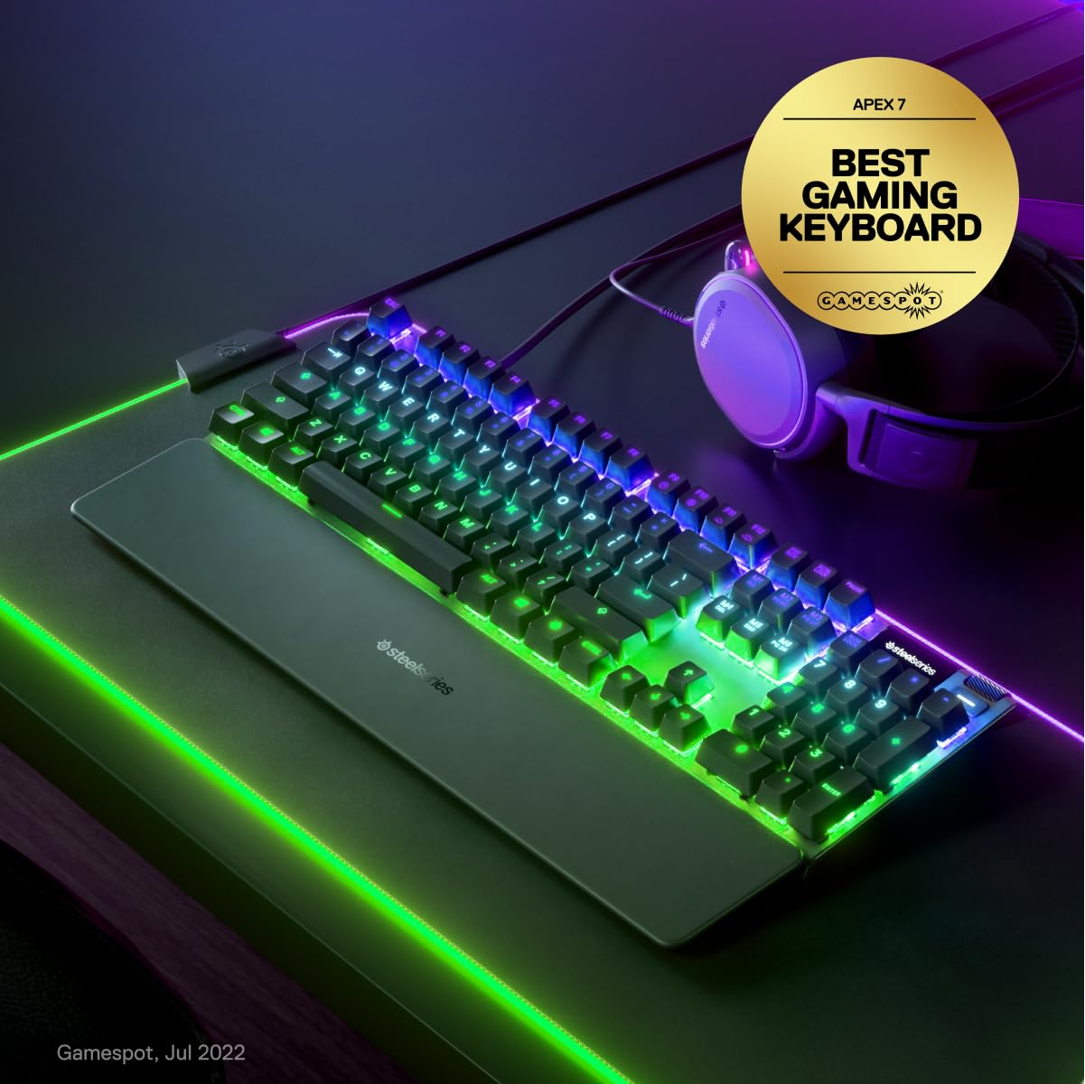Foto 3 pulgar | Teclado Mecánico Para Juegos Steelseries Apex 7 Tkl - Venta Internacional.