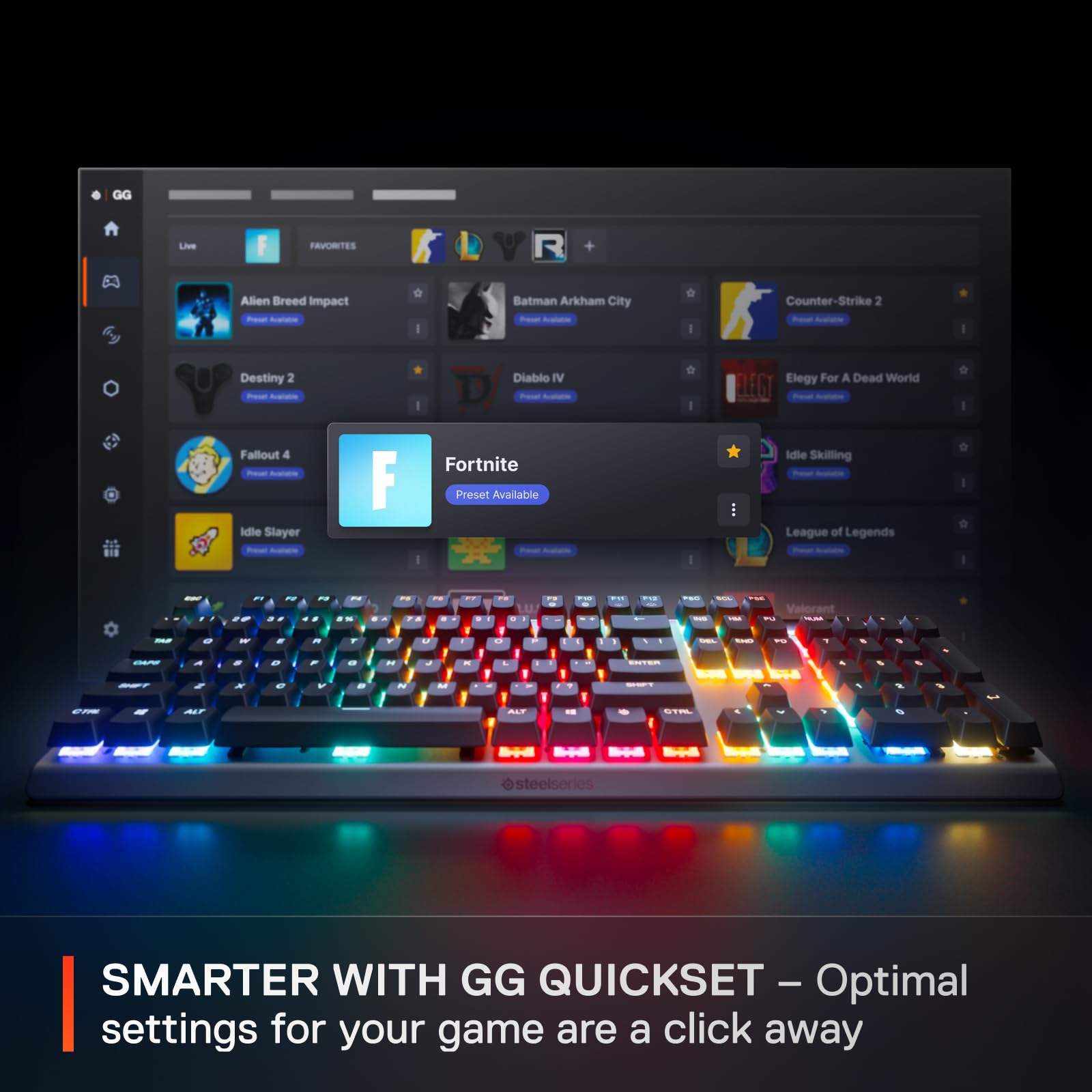 Foto 5 pulgar | Teclado Steelseries Apex Pro Gen 3 Omnipoint 3.0 Rgb Usb-c - Venta Internacional.