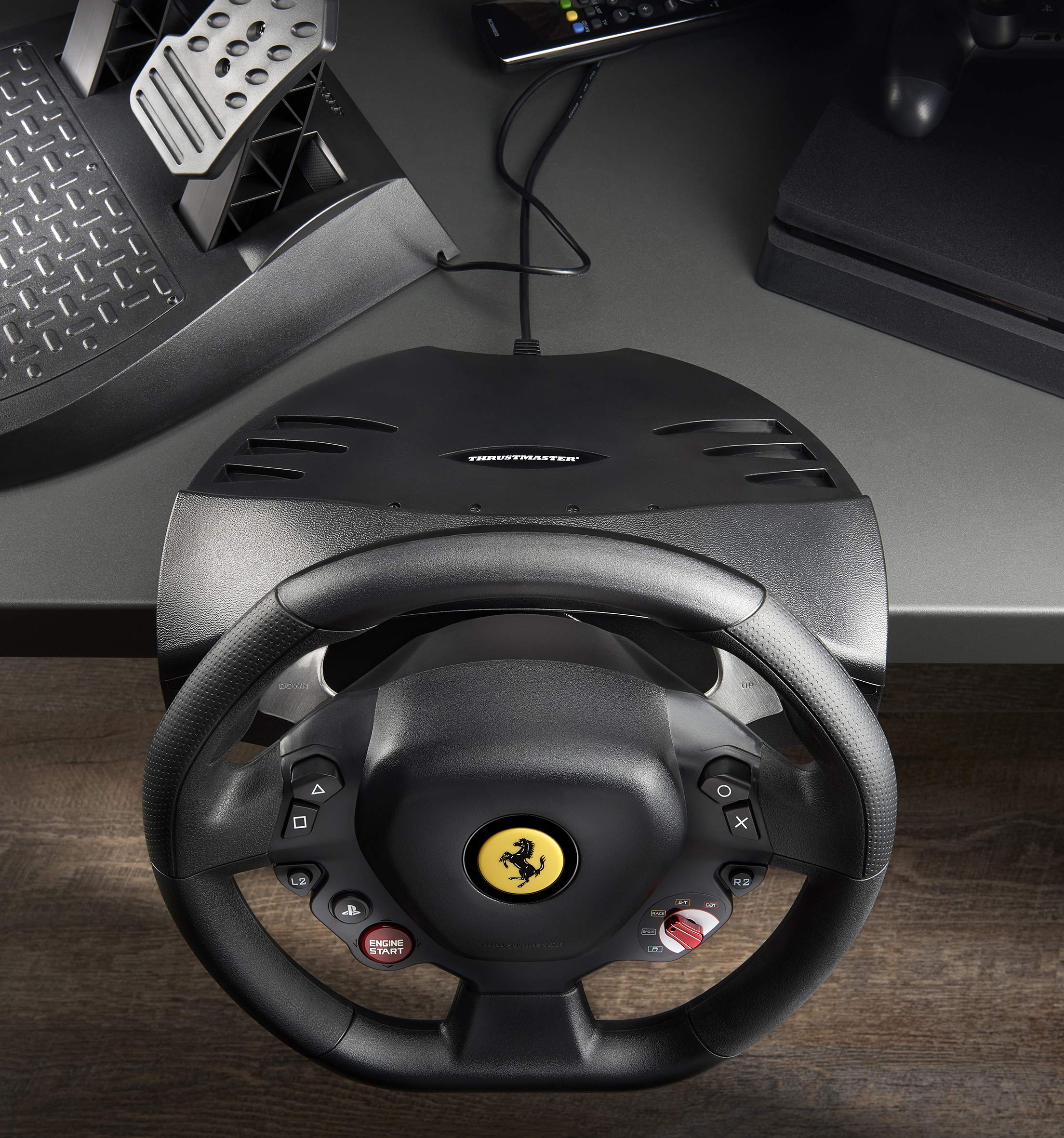Foto 7 pulgar | Volante Para Juegos Thrustmaster T80 Ferrari 488 Gtb Ed. - Venta Internacional.