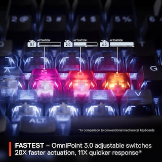 Foto 5 | Teclado Steelseries Apex Pro Tkl Inalámbrico Gen 3 Omnipoint 3.0 - Venta Internacional