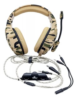 Foto 3 | Auriculares Gamer con Microfono + Termo Güish