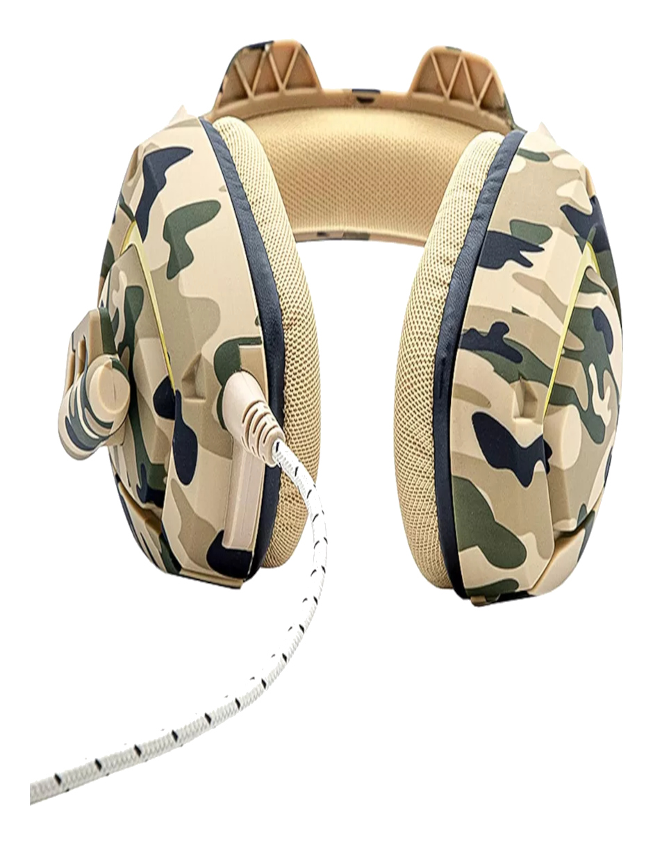Foto 6 pulgar | Auriculares Gamer con Microfono + Termo Güish