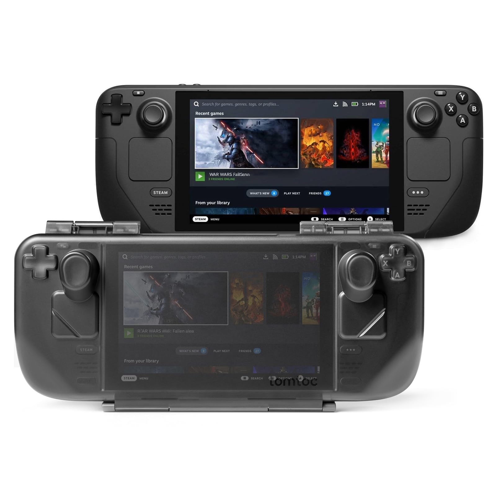Foto 2 pulgar | Funda Tomtoc Armor Para Steam Deck/oled Con Grado Militar - Venta Internacional.