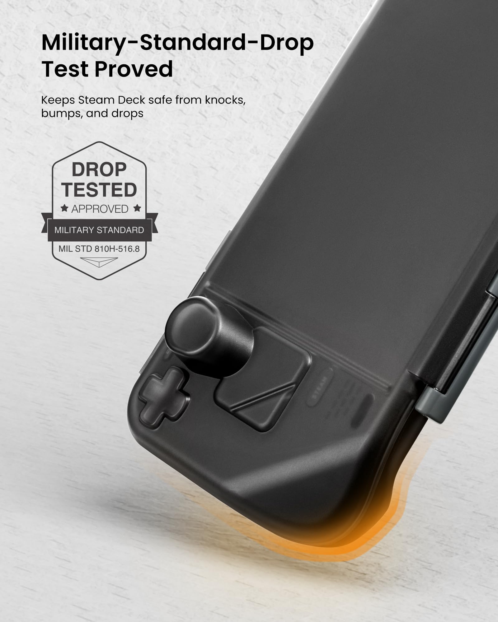 Foto 4 pulgar | Funda Tomtoc Armor Para Steam Deck/oled Con Grado Militar - Venta Internacional.