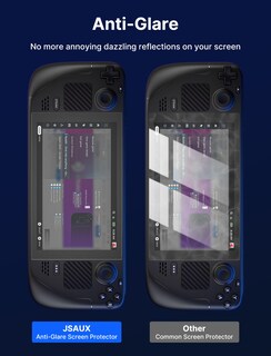 Foto 3 | Protector De Pantalla Jsaux Antideslumbrante Para Steam Deck, Paquete De 2 - Venta Internacional.