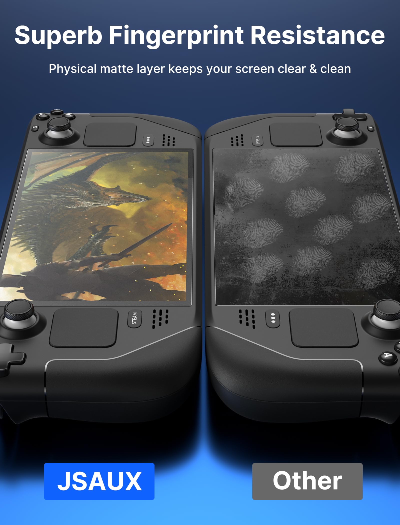Foto 6 pulgar | Protector De Pantalla Jsaux Antideslumbrante Para Steam Deck, Paquete De 2 - Venta Internacional.