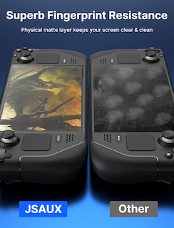 Foto 5 | Protector De Pantalla Jsaux Antideslumbrante Para Steam Deck, Paquete De 2 - Venta Internacional.