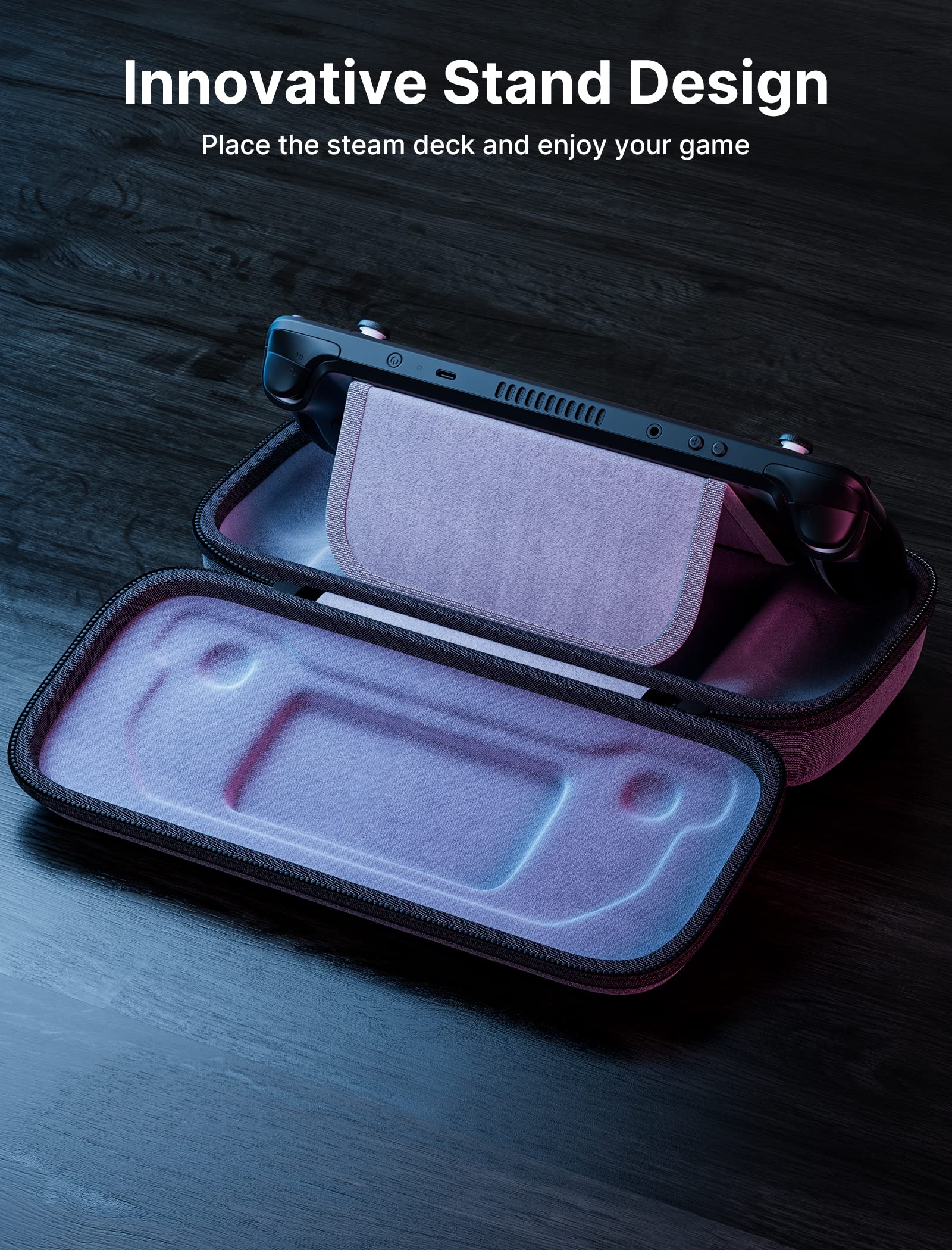 Foto 4 pulgar | Funda De Transporte Jsaux Compatible Con Steam Deck/steam Deck Oled - Venta Internacional.