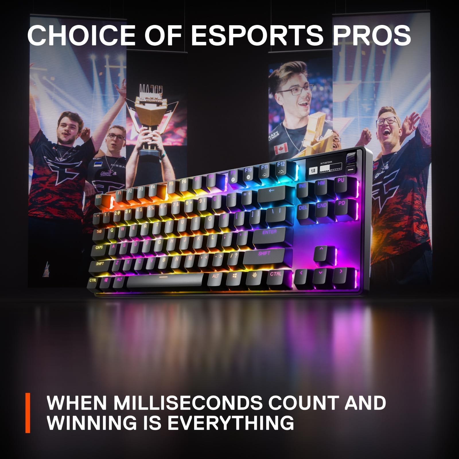 Foto 7 pulgar | Teclado Para Juegos Steelseries Apex Pro Tkl Hypermagnetic 2023 - Venta Internacional.
