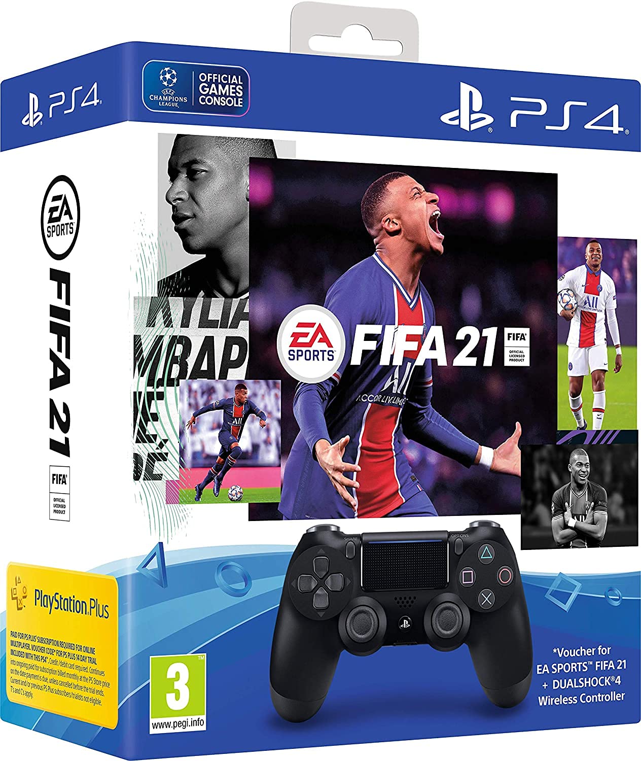 Foto 2 pulgar | Paquete De Mando Inalámbrico Sony Playstation 4 Fifa 21 - Venta Internacional.