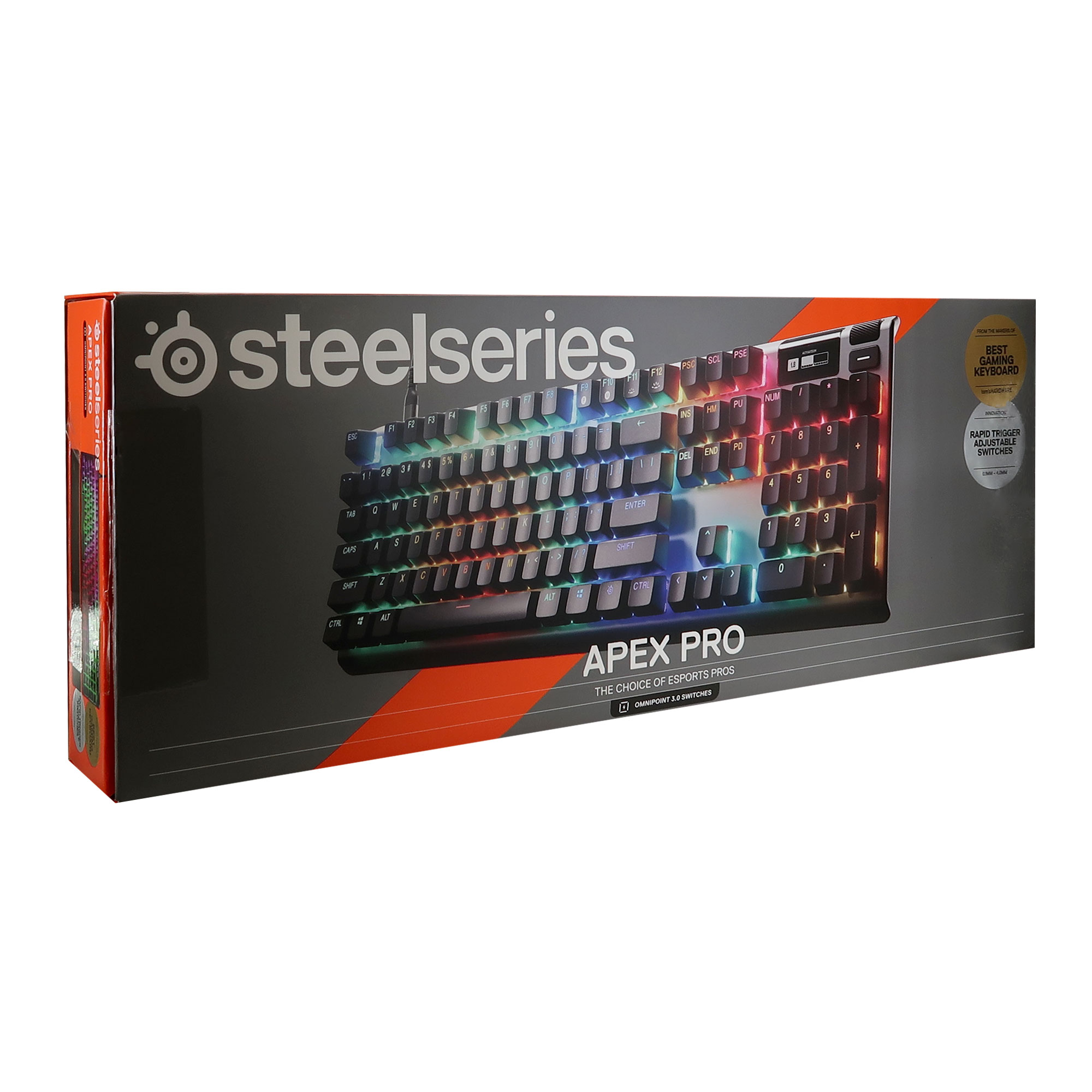 Foto 2 | Teclado Para Juegos Y Auriculares Inalámbricos Steelseries Apex Pro - Venta Internacional.