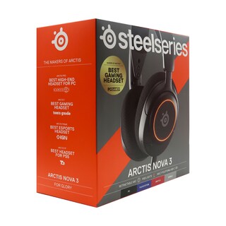 Foto 7 | Auriculares Para Juegos Con Teclado Steelseries Arctis Nova 3 + Apex Pro Mini Wired - Venta Internacional.