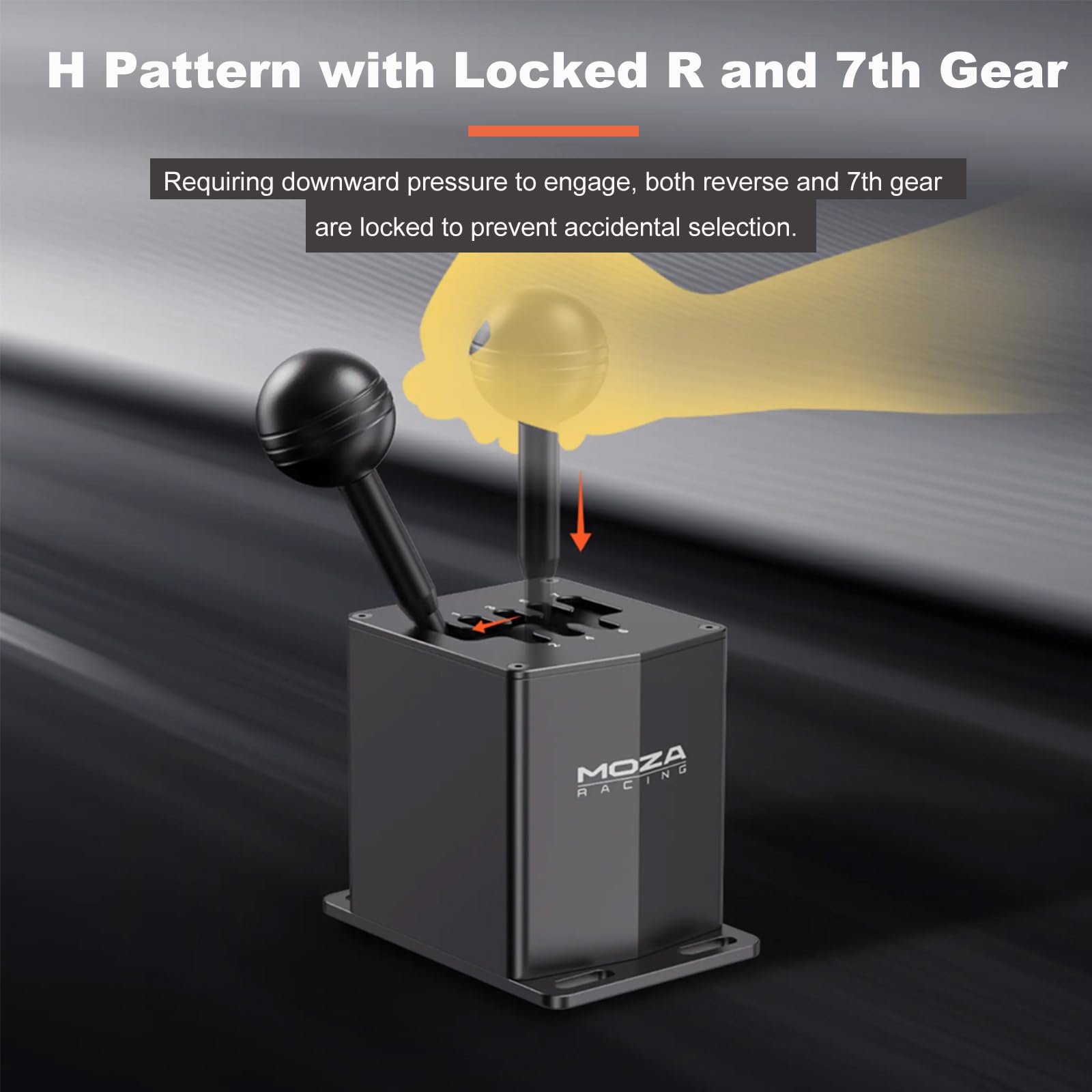 Foto 5 | Manetas De Cambio Usb Para Pc Simulator Moza Hgp Racing Shifter 7+r - Venta Internacional.