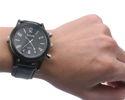 Foto 3 | Reloj con Mini Cámara Gogo Electronics Full HD de 1080 P con Visión Nocturna