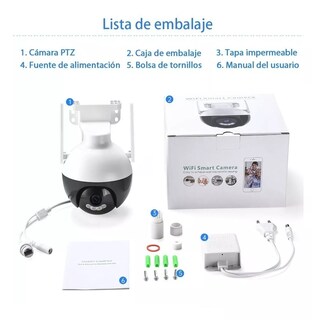 Foto 2 | Cámara de Seguridad BELUG 4 mp Visión Nocturna de Color Ip66