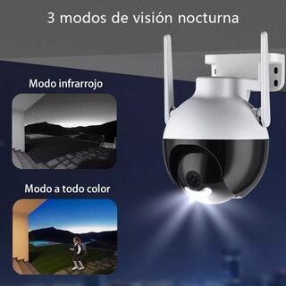 Foto 7 | Cámara de Seguridad BELUG 4 mp Visión Nocturna de Color Ip66