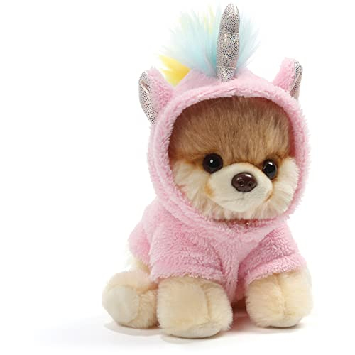 Foto 9 pulgar | Venta Internacional - Gund El Perro Más Lindo Del Mundo Boo Itty Bitty Boo Unicornio Peluche Peluche, 5 ''