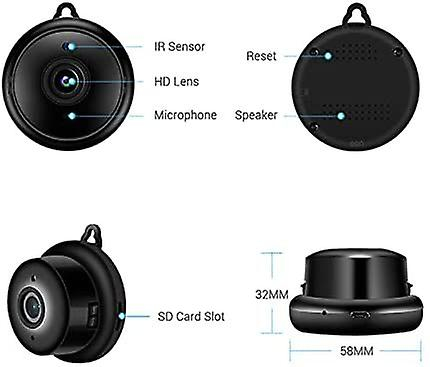 Foto 3 pulgar | Venta Internacional - Cámara Espía Oculta Sanlin Beans Mini Wi-fi Hd 1080p Con 16 Gb