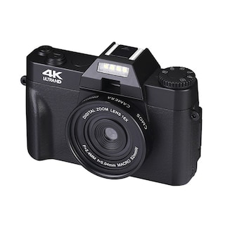Foto 4 | Cámara Digital 4k De Alta Definición 16x Micro Single Retro Wif - Venta Internacional.