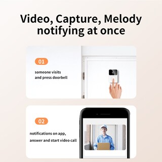 Foto 2 | Configuración De La Aplicación Smart Life Para Doorbell - Venta Internacional.