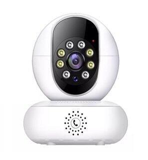Foto 1 | Cámara de Seguridad Lab.G Blanca HD 5G Wifi Ptz Llamada con una Tecla