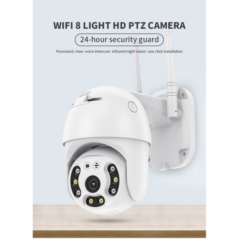 Foto 5 | Cámara De Vigilancia Wifi Full Hd Night Vision 2.0mp Ip66 - Venta Internacional.