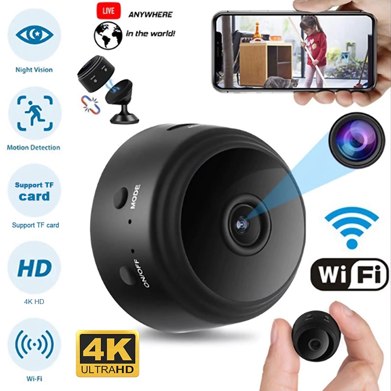 Foto 5 | Mini Cámara Espía 1080p Hd Wifi Visión Nocturna Android/ios - Venta Internacional.