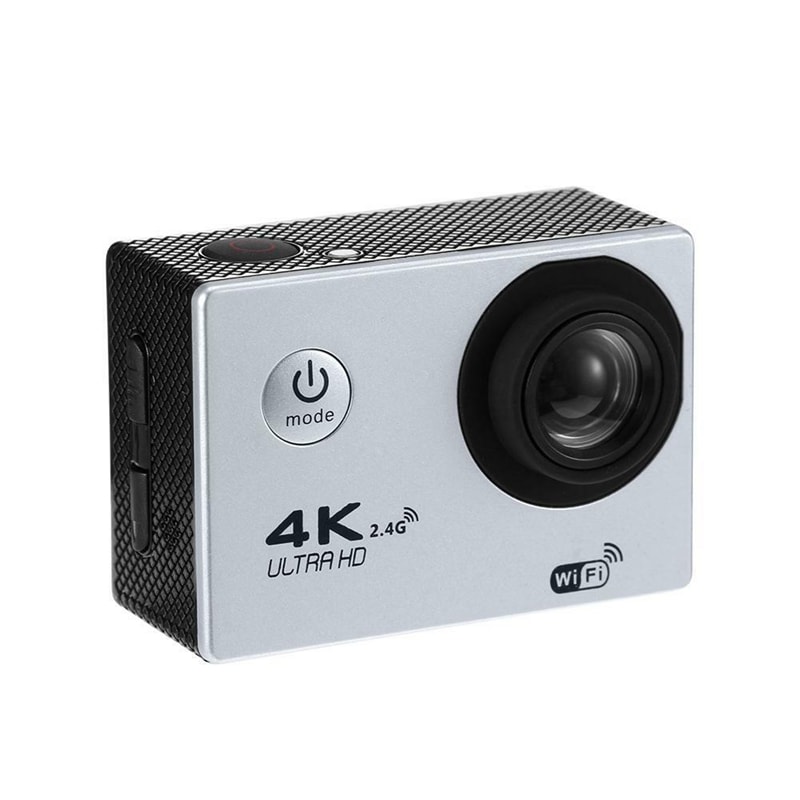 Cámara Deportiva Aquatic 4k Ultra Hd Wifi 16mp Waterproof Grey - Venta Internacional. $1,872