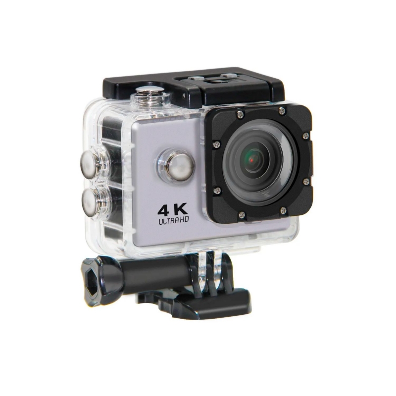 Foto 4 pulgar | Cámara Deportiva Aquatic 4k Ultra Hd Wifi 16mp Waterproof Grey - Venta Internacional.