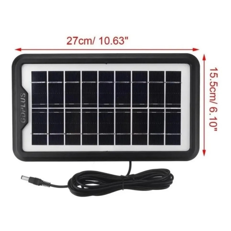Foto 6 pulgar | Kit De Campamento De Emergencia Con Foco Solar Gdplus Gd-8 36h - Venta Internacional.