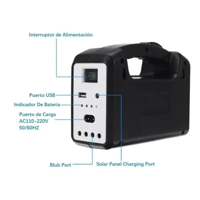 Foto 7 pulgar | Kit De Campamento De Emergencia Con Foco Solar Gdplus Gd-8 36h - Venta Internacional.