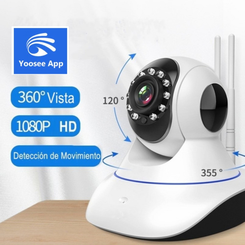 Foto 5 pulgar | Cámara Ip Wifi Jortan 3 Antenas Full Hd Con Visión Nocturna - Venta Internacional.