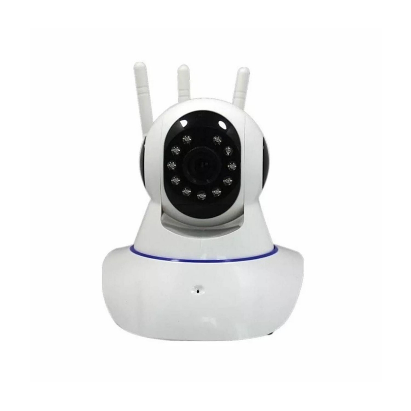 Foto 6 pulgar | Cámara De Seguridad Ip Wifi Con 3 Antenas Con Visión Nocturna - Venta Internacional.