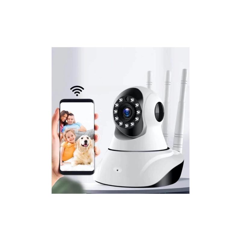 Foto 4 pulgar | Cámara Inteligente 360 Con Visión Nocturna Motorizada Hd Wifi Ip Para Interiores - Venta Internacional.