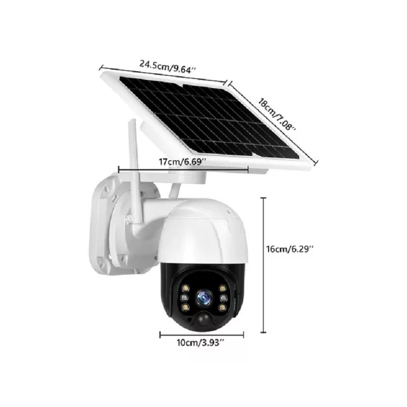 Foto 6 pulgar | Cámara De Seguridad Solar Wifi Outdoor Hd 1080p Con Visión Nocturna - Venta Internacional.