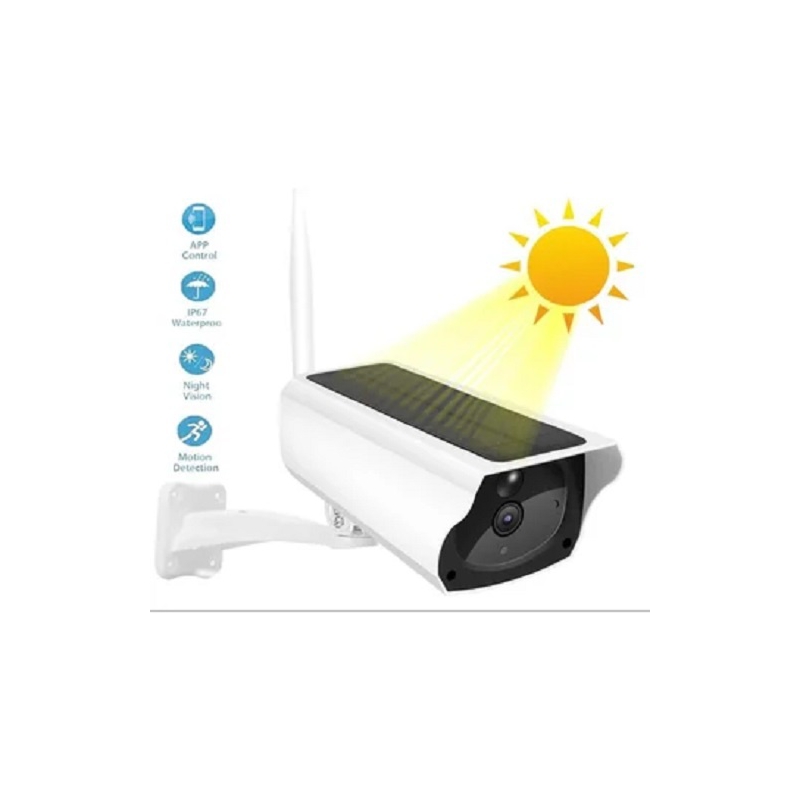 Foto 2 pulgar | Cámara De Seguridad Solar Genérica Con Visión Nocturna - Venta Internacional.