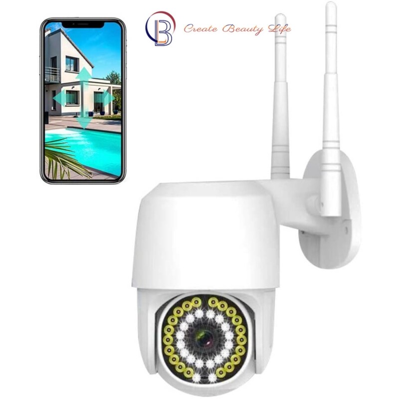 Cámara De Seguridad Exterior Hd Network Video 2mp 360eyes.club - Venta Internacional. $1,427