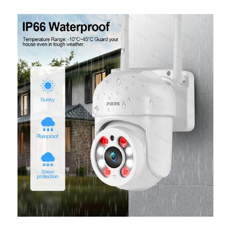 Cámara De Seguridad Full Hd 3mp2 Ptz Outdoor Wifi Ip H.265 - Venta Internacional. $2,613