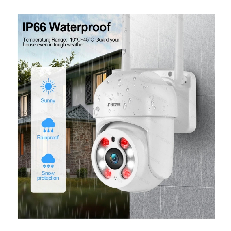 Cámara De Seguridad Full Hd 3mp2 Ptz Outdoor Wifi Ip H.265 - Venta Internacional.