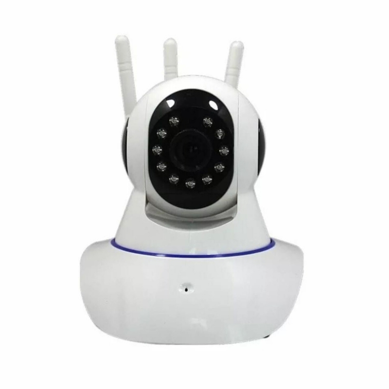 Foto 4 pulgar | Cámara De Seguridad Ip Wifi Con 3 Antenas, Visión Nocturna Y Ranura Sd - Venta Internacional.